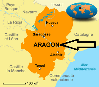 saragosse-espagne-carte-geographique